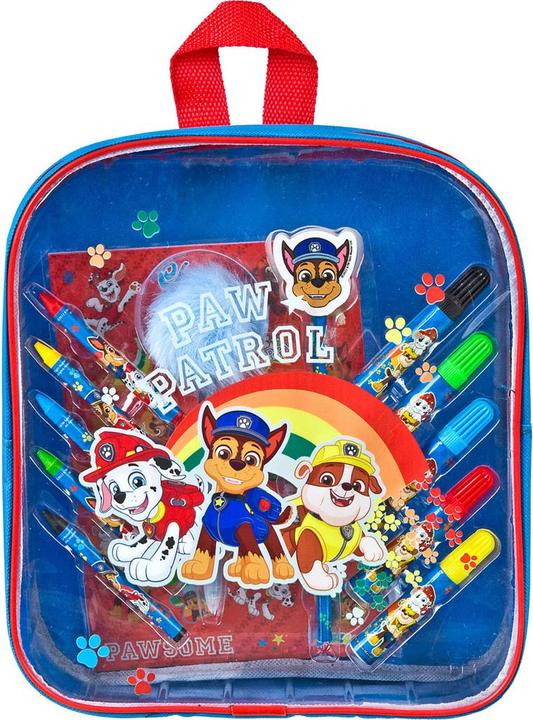 Actual product image Paw Patrol Backpack filled