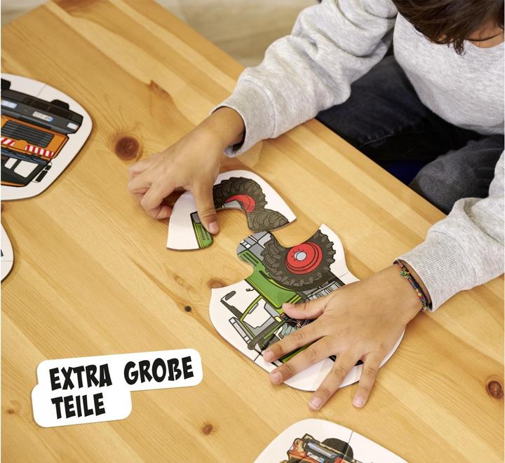 Produktbild Noris 6 erste Puzzles – Fahrzeuge (20 Teile)