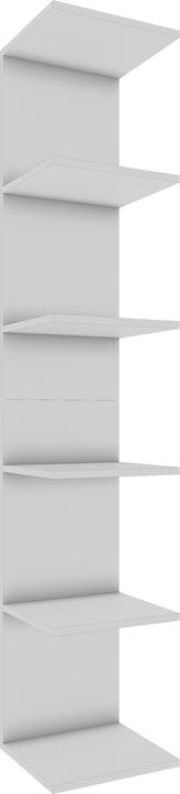 Actual product image VCM Wooden Children's Bookcase Kids Wall Hanging Shelf Wall Board Shelf Kidos (35 x 30 x 180 cm)