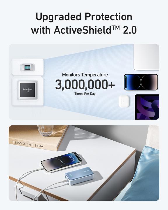 Actual product image Anker 533 Power Bank (PowerCore 30W) (10000 mAh, 30 W)