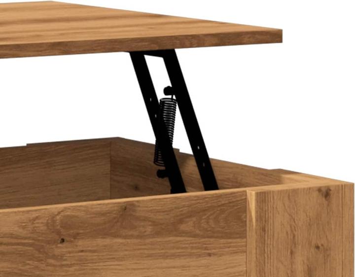 Image du produit VidaXL Couchtisch Artisan-Eiche 79x49x41 cm Holzwerkstoff