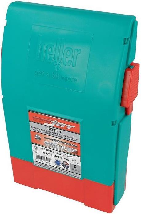 Actual product image Heller Carbide hammer drill bit set 5t (6 millimetres)