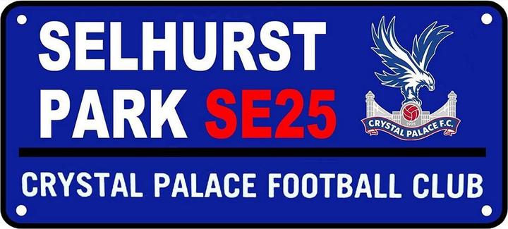 Immagine prodotto Crystal Palace FC Cartello stradale Selhurst Park Se25 (40 x 18 cm)