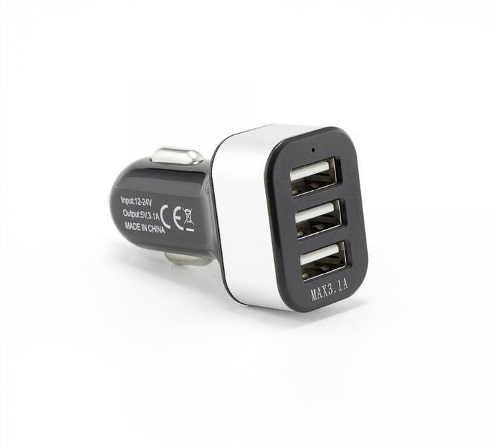 Actual product image Sbox Car Charger CC-331B 3.1A black/grey
