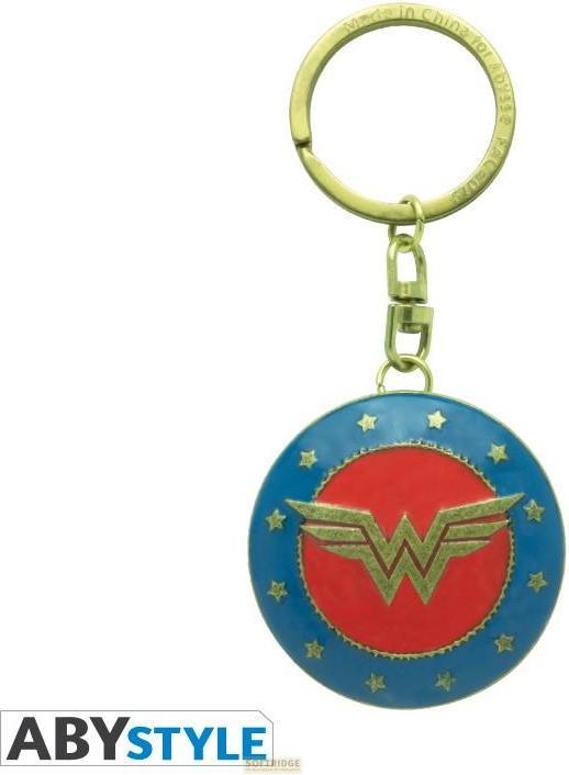 ABYstyle DC COMICS - Keychain 3D Shield Wonder Woman X2