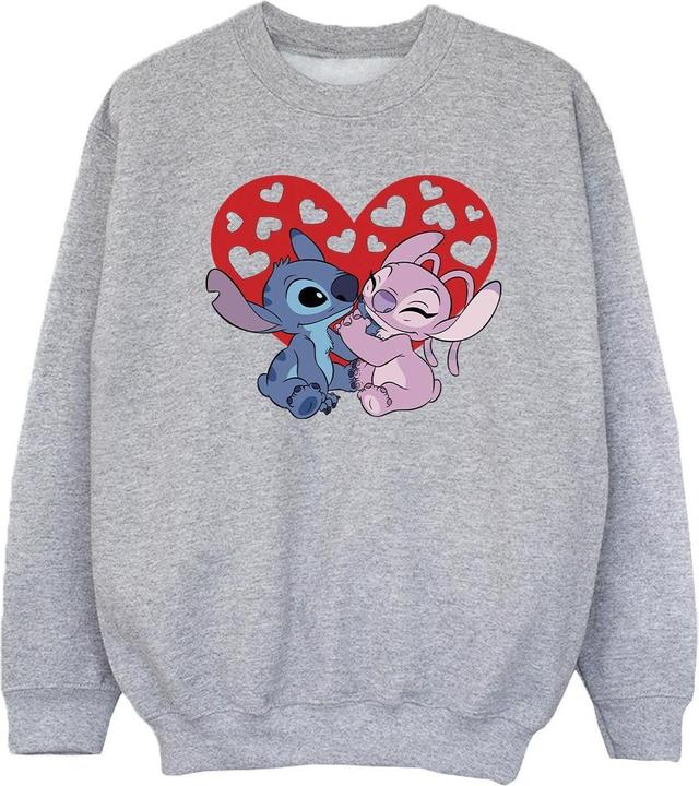 Disney Lilo & Stitch Hearts Sweatshirt Mädchen