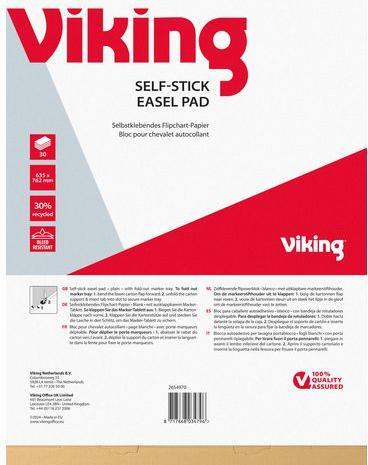 Produktbild Office Depot Flipchart-Papier 63,5 x 78 cm Weiss