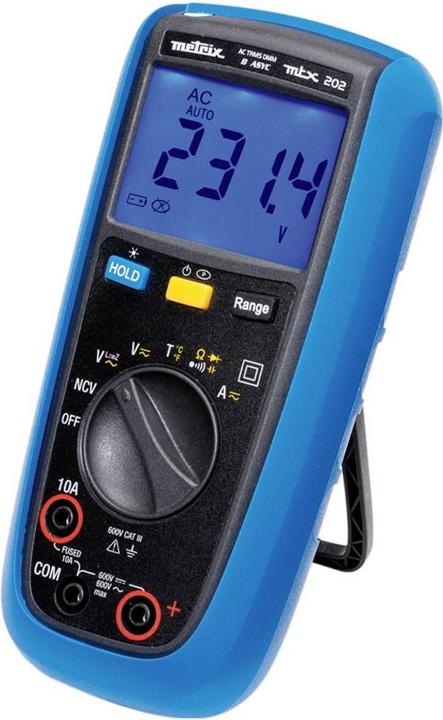 Actual product image Metrix Hand Multimeter digital MTX202 (CAT III 600V)