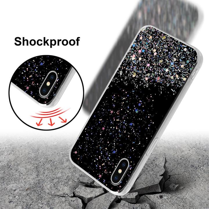 Produktbild Cadorabo TPU Cover funkelnder Glitter (Apple iPhone XS Max)