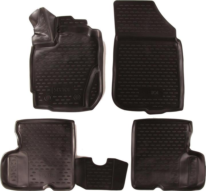 Sixtol 3D Rubber mats RENAULT Duster, 2015->, with lever for remote tank opening
