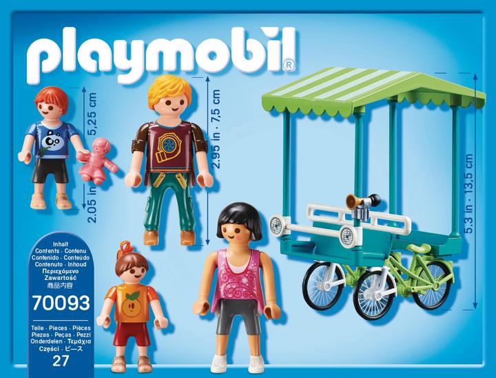Produktbild Playmobil Familien-Fahrrad (70093, Playmobil Family Fun)