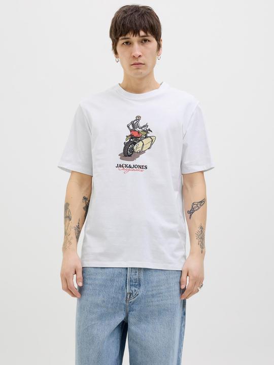 Image du produit Jack & Jones Gedruckt Rundhalsausschnitt T-shirt T-shirt (M)