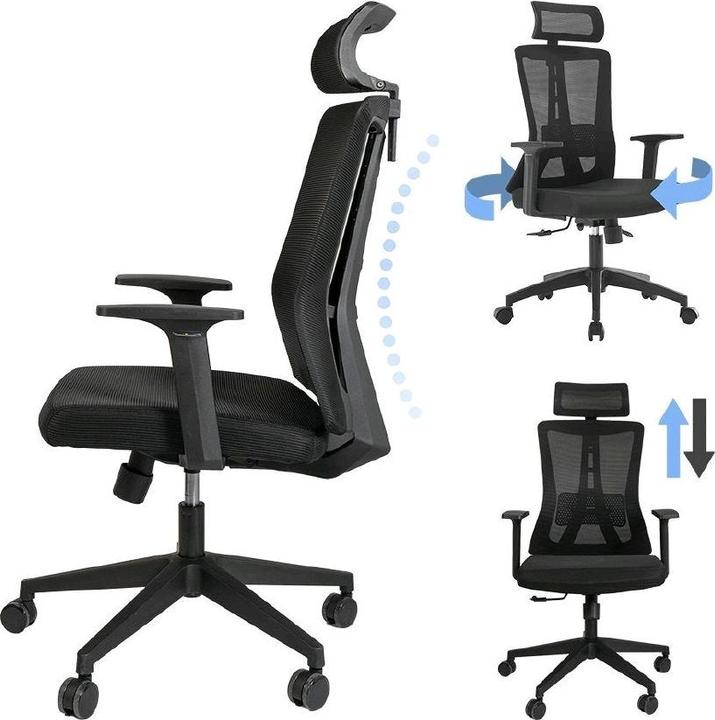 Image du produit Contini Bürostuhl ErgoFlex schwarz