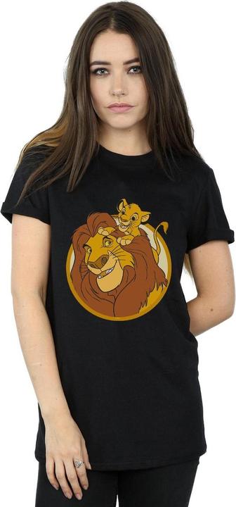 Immagine prodotto Disney The Lion King Mufasa And Simba Maglietta Ampia Donna (4XL)