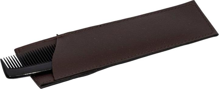 Actual product image Herba Pocket comb with case, hand-sawn, plastic