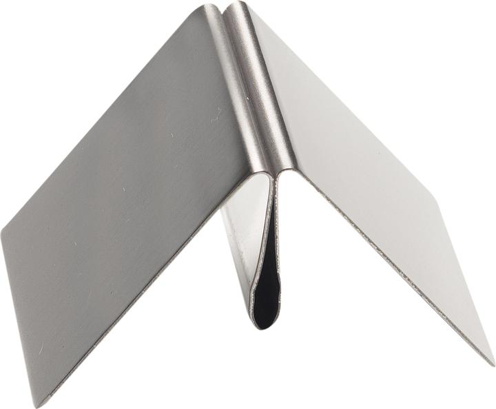 Actual product image Deflecto Stainless Steel Menu Holder Clip