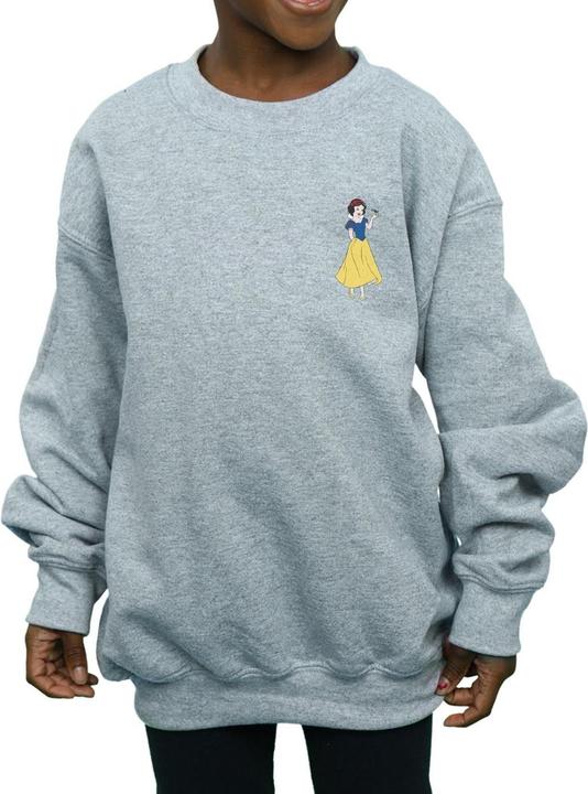 Actual product image Disney Princess Girls Snow White Chest Sweatshirt (152, 158)