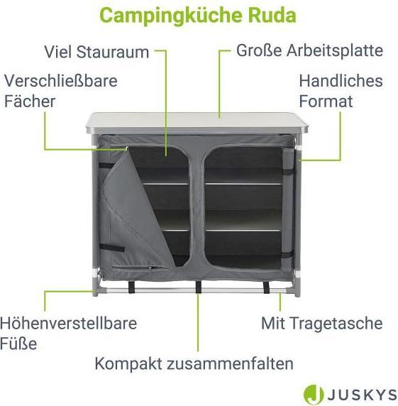 Produktbild Juskys Faltbarer Campingschrank Ruda