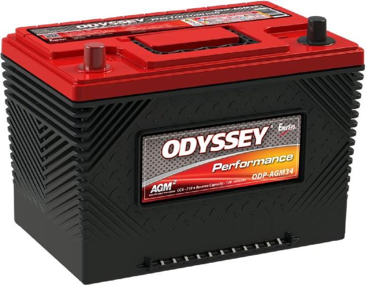 Actual product image Odyssey AGM Battery Performance Automotive (ODP) 12V 61Ah 792A (12 V, 61 Ah, 792 A)