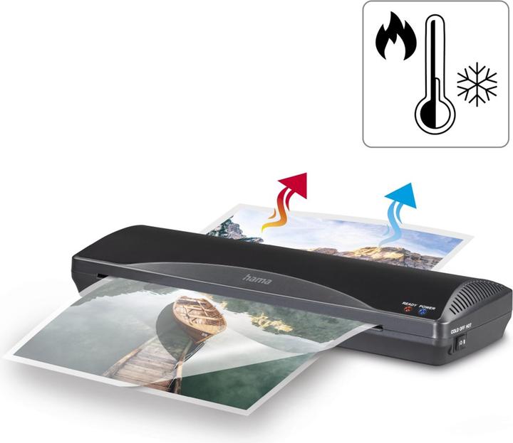 Actual product image Hama Laminator Home & Office DIN A3/250 (80 - 125 µm, A4, A5, A3, A6)