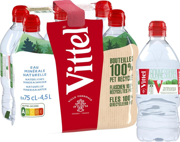 Produktbild Vittel Sportcap 7.5dl (6 x 75 cl)
