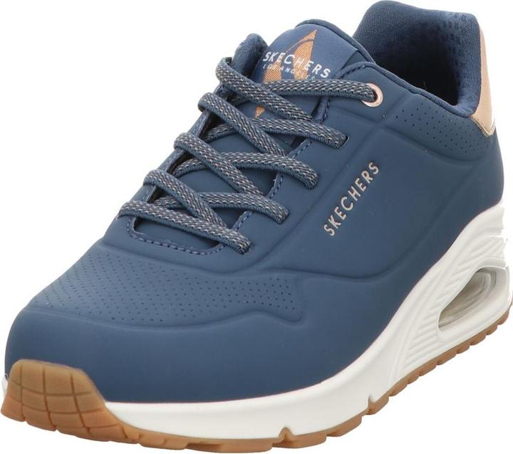 Image du produit Skechers Chaussures à lacets pour femmes Sportives Semelle en caoutchouc bleu (37)