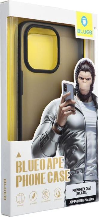 Actual product image Blueo Consumables! APE Phone Case - Apple iPhone 15 Pro Max black (Apple iPhone 15 Pro Max)
