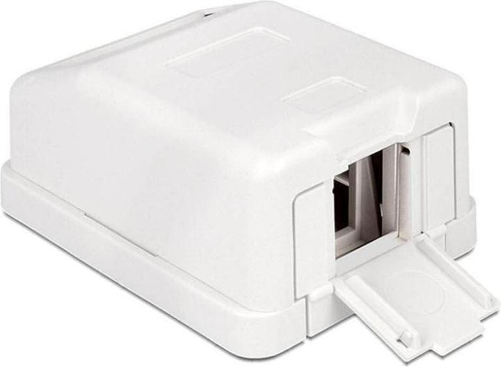 Delock Boîtier vide Keystone : 1 port (Support de module Keystone)
