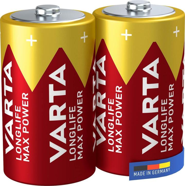 Actual product image Varta Longlife Max Power (2 pcs., D, 16500 mAh)