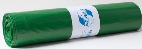 Actual product image Deiss Waste bags Premium, material LDPE, 37 my thickness, 120 liters, various. Colors (250 x, 120 l)