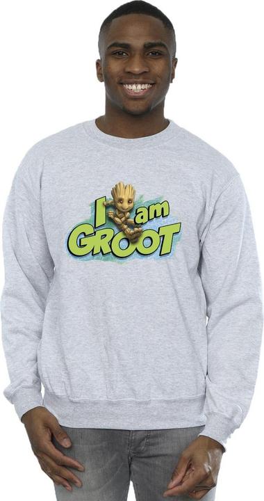 Immagine prodotto Guardians Of The Galaxy I Am Groot Jumping Felpa Uomo (XXL)