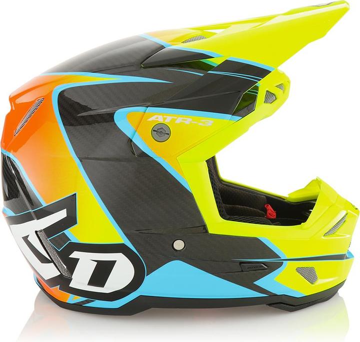 Image du produit 6D Helmets HELMET 6D 25 ATR-3Y WAVE GLOSS CYAN YLW (52 - 53 cm, XL)