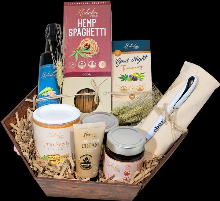 Produktbild Herbalea Hanf-Food Geschenkkorb gross