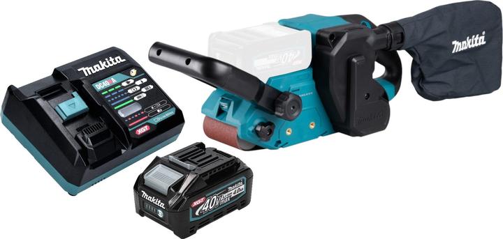 Image du produit Makita BS 001 GM101 Akku Bandschleifer 40 V max. 76 x 533 mm Brushless + 1x Akku 4,0 Ah + Ladegerät
