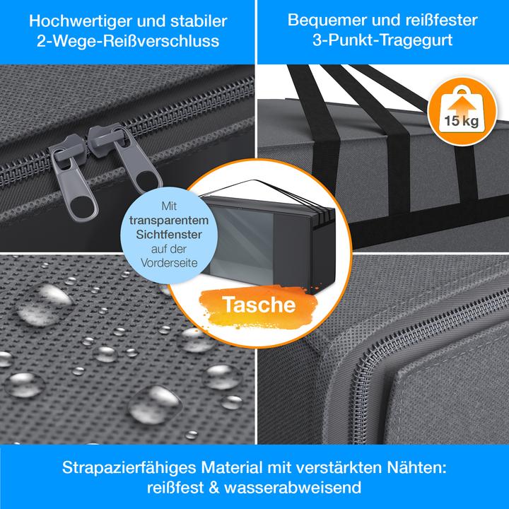 Actual product image Bestschlaf Folding mattress incl. cover & transport bag (140 x 195 cm, Foam core)
