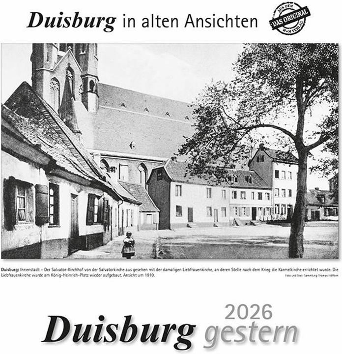 Produktbild Duisburg gestern 2026 (29 x 32 cm, Deutsch)
