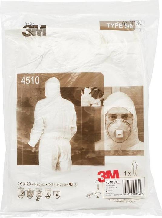 Image du produit 3M Combinaison de protection 4515 type 5/6, taille L (L)