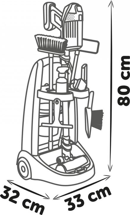 Immagine prodotto Smoby Carrello per la pulizia