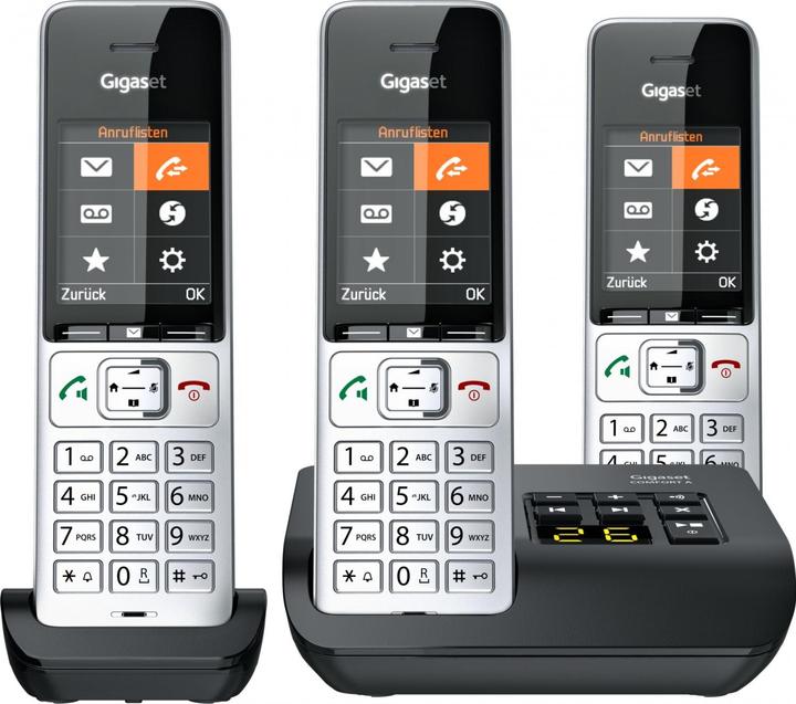 Immagine prodotto Gigaset COMFORT 500A trio argento-nero