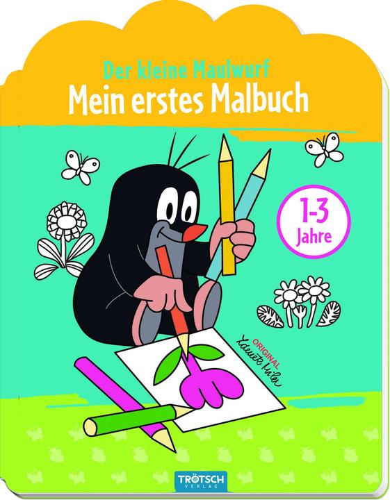 Produktbild Der kleine Maulwurf mein erstes Malbuch