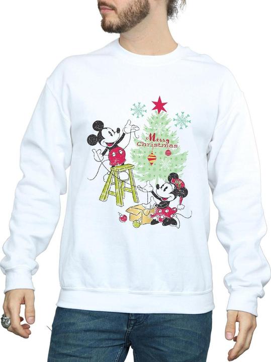 Image du produit Disney - Sweat MICKEY AND MINNIE CHRISTMAS TREE - Homme (S)