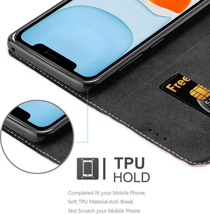 Actual product image Cadorabo X-Wallet faux leather suit cover (Apple iPhone 11)