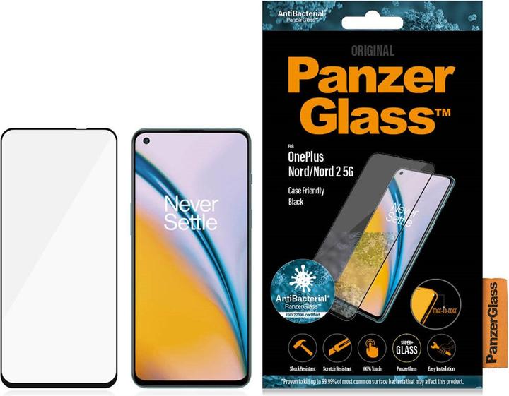 Productafbeelding PanzerGlass 7015 Mobiele Telefoon Scherm Beschermer Film OnePlus (1 Stuk, OnePlus Noord)