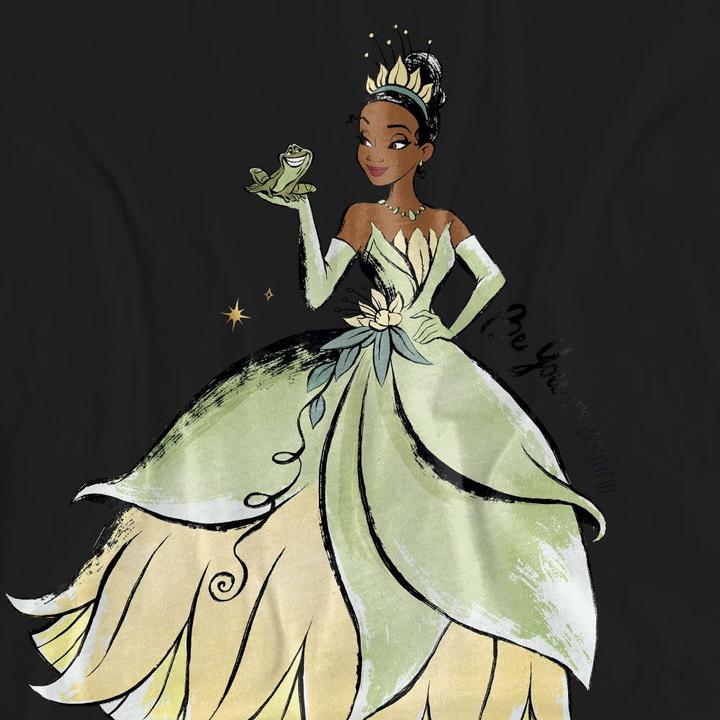 Actual product image Disney Princess Unisex Adult Be You, It's Beautiful Tiana T-Shirt (S)