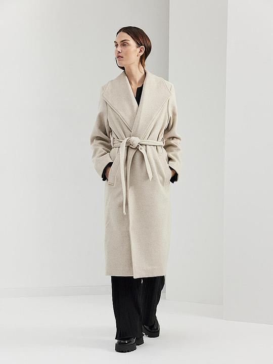 Actual product image Selected Femme Belted wool coat (36)