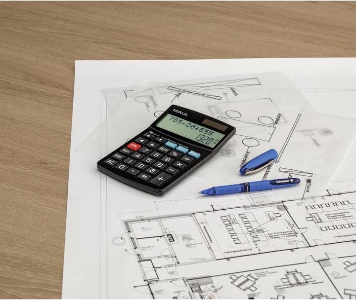 Actual product image Maul Calculator MTL600 Black (Solar cells)