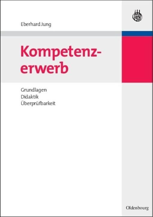 Actual product image Kompetenzerwerb (German, Eberhard Jung, 2010)