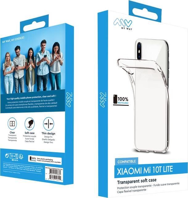 Actual product image My Way Myway Coque Souple Transparent Xiaomi Mi 10t Lite (Mi 10T Lite)