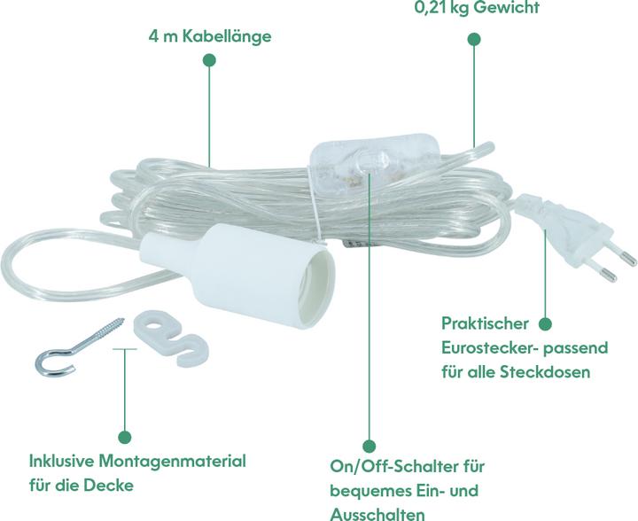 Immagine prodotto Venso Porta lampada (LED, 230 V)