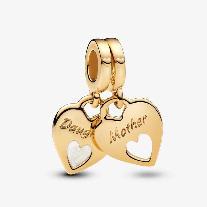 Immagine prodotto Pandora Pendente Moments madre e figlia placcato oro (Smalto)